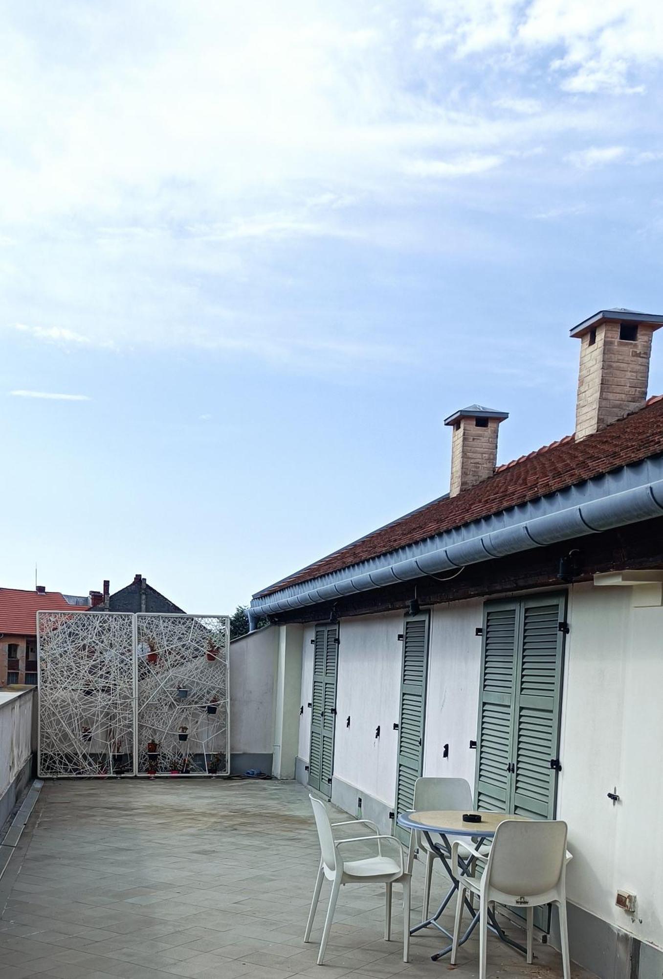 Central, Big Terrace, Near River Timişoara Buitenkant foto